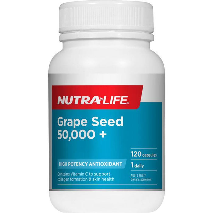 Nutralife Grape Seed 50,000 Capsules 120