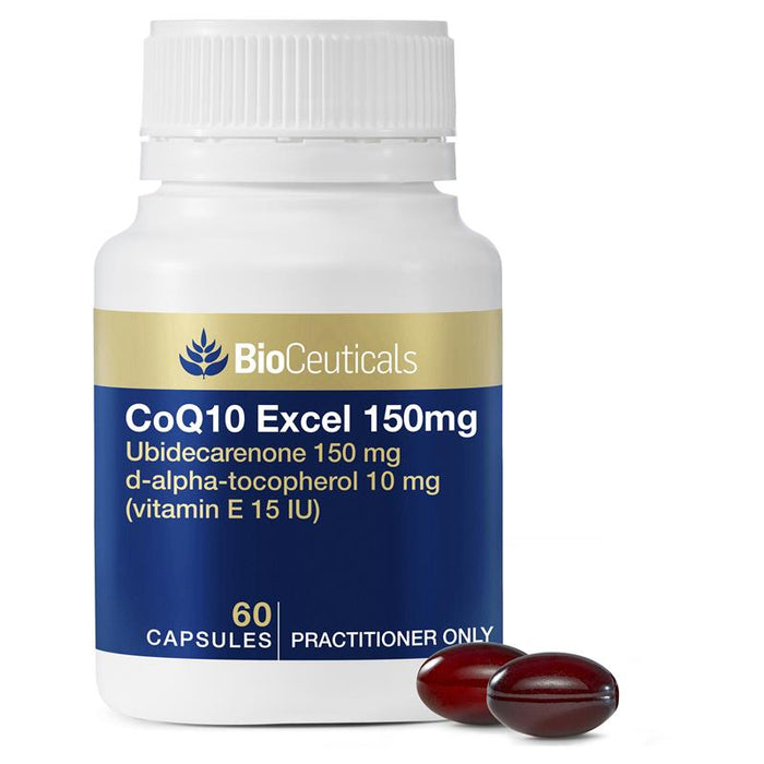 BioCeuticals CoQ10 Excel 150mg Capsules 60