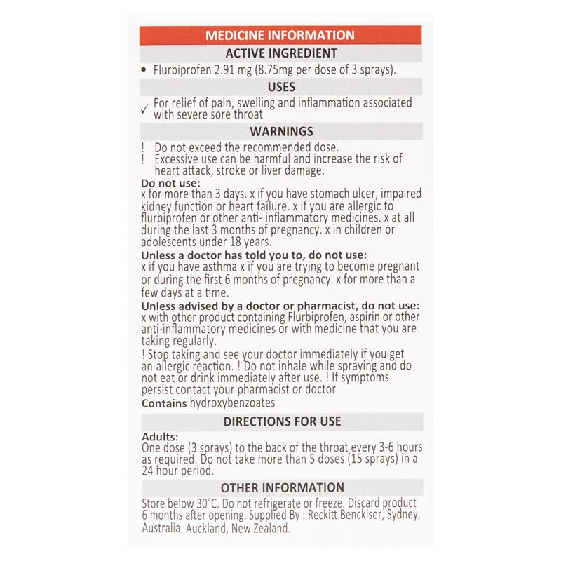 STREPFEN Intens Throat Spray 15ml