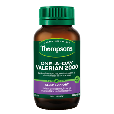 Thompson's Valerian 2000mg One A Day 60 Capsules