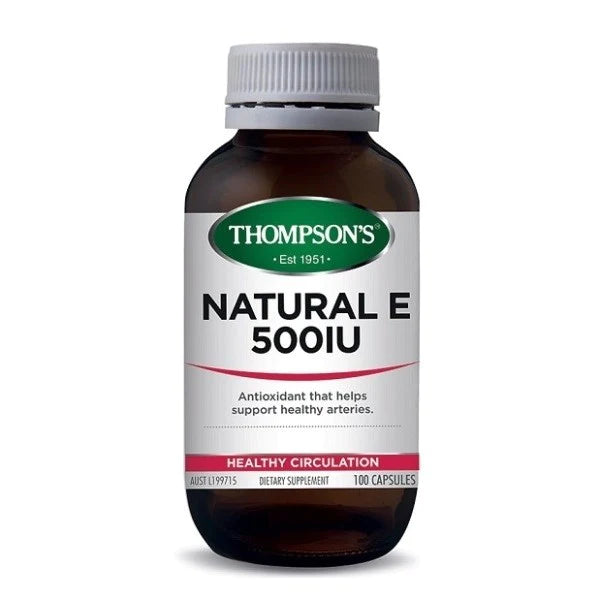 Thompsons Natural E 500IU Capsules 100