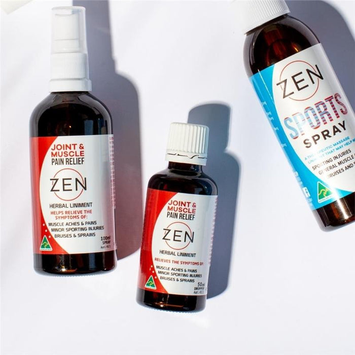 Zen Herbal Liniment Joint & Muscle Pain Relief 50ml