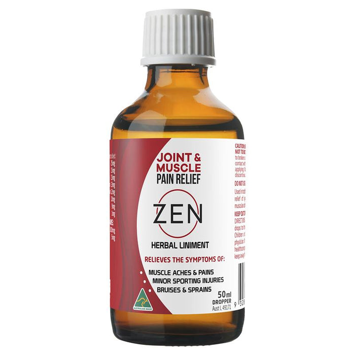 Zen Herbal Liniment Joint & Muscle Pain Relief 50ml