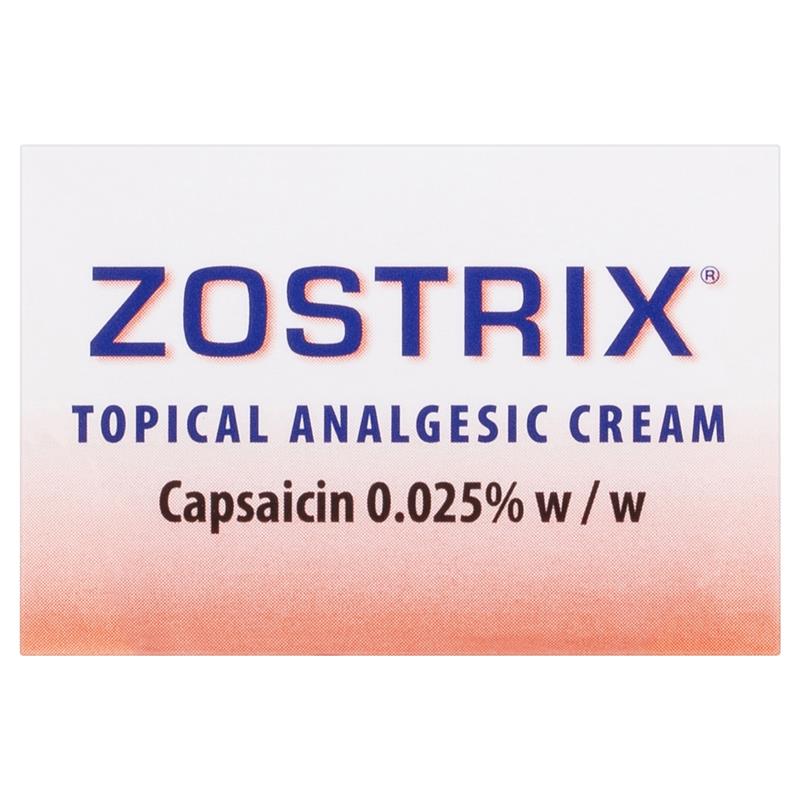 Zostrix 0.025% Topical Analgesic Cream 45g
