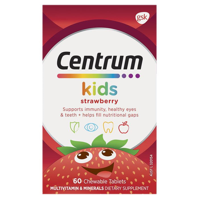 Centrum Kids Multivitamin 60 - STRAWBERRY