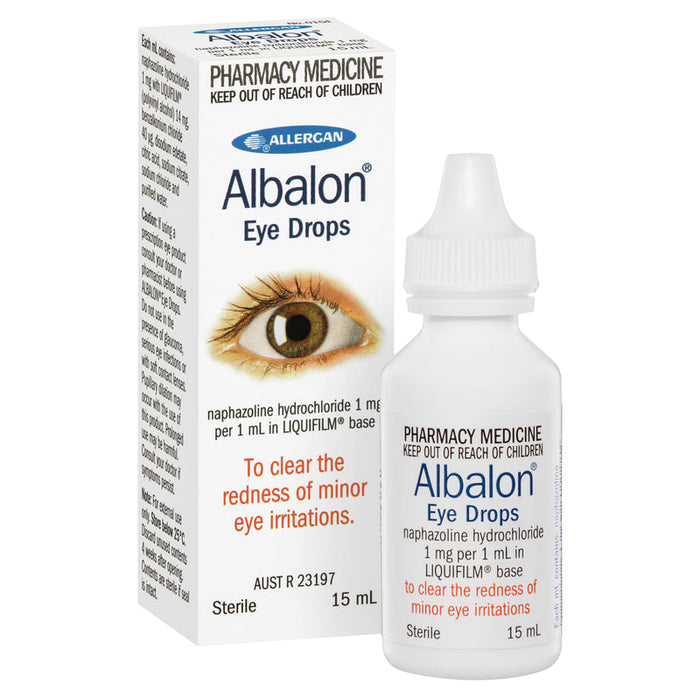 ALBALON DROPS 15ML for eye irritations