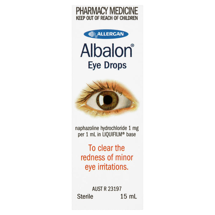 ALBALON DROPS 15ML for eye irritations