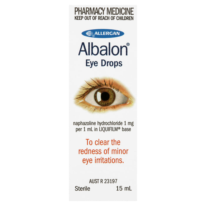 ALBALON DROPS 15ML for eye irritations