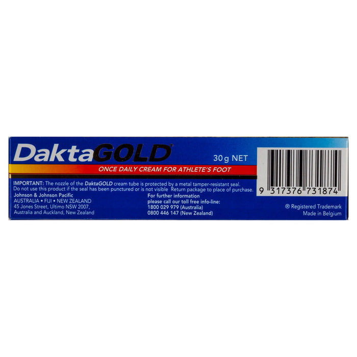 DaktaGOLD Antifungal Cream 30g