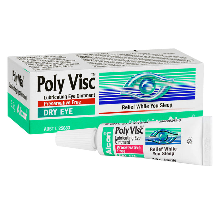 Poly Visc - Lubricating Eye Drops 3.5g