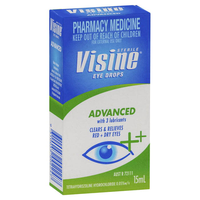 Visine Advanced Relief Eye Drops 15ml