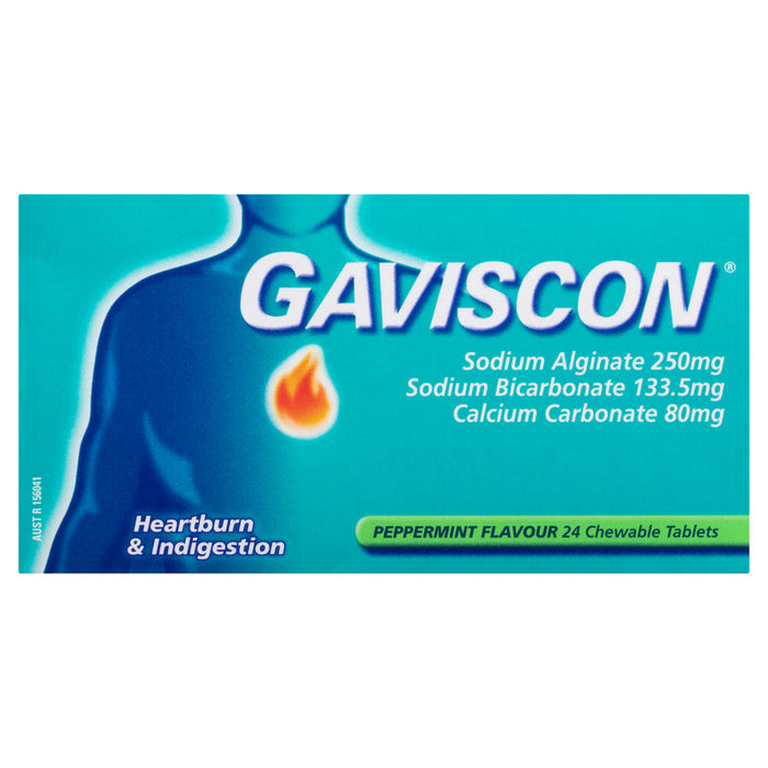 Gaviscon Tablets 24 - Peppermint