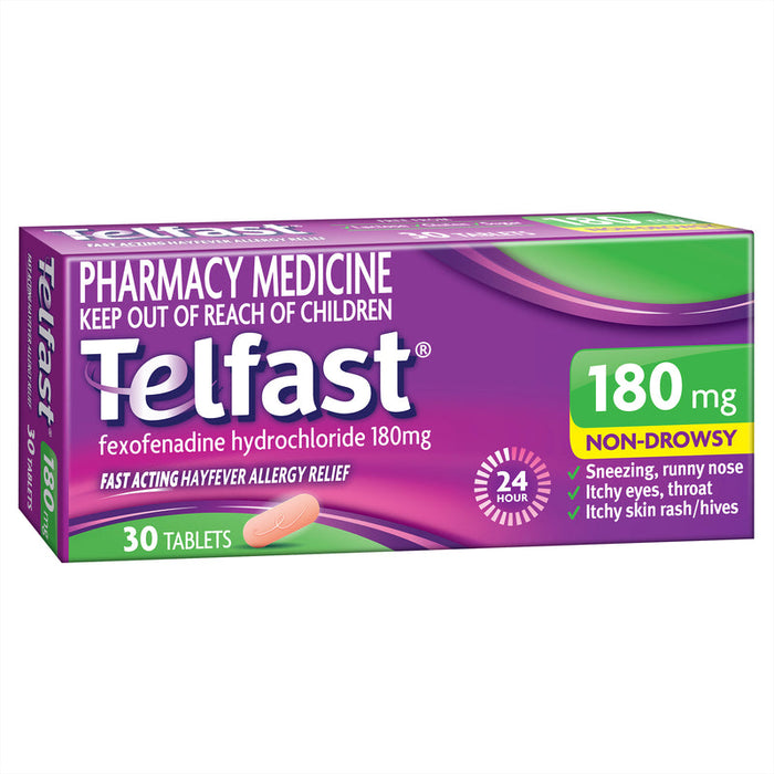 Telfast 180mg Tablets 30