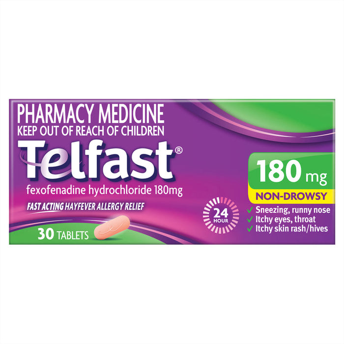 Telfast 180mg Tablets 30