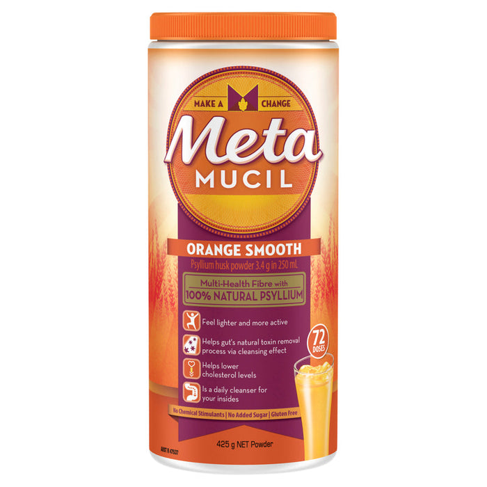 Metamucil Orange Smooth Powder 425g