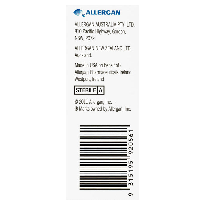 Refresh Liquigel Eye Drops 15 mL for persistent dry eyes.