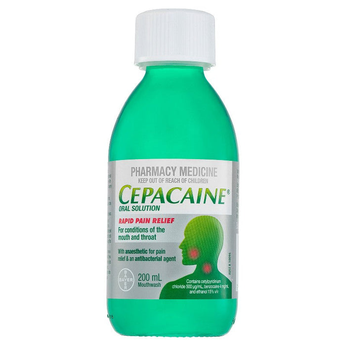 Cepacaine Oral Solution 200ml