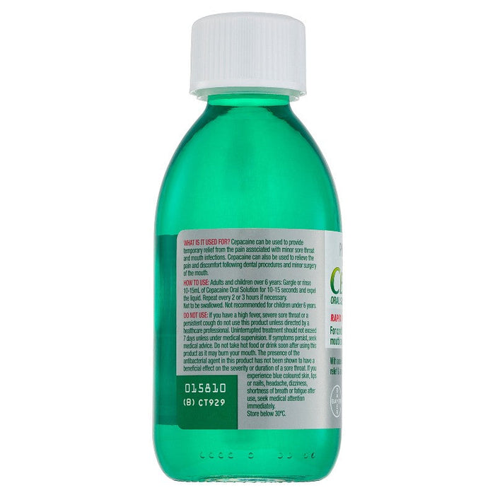 Cepacaine Oral Solution 200ml