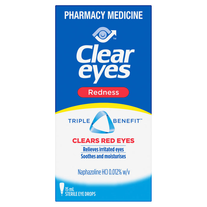 Clear Eyes Redness Drops 15ml