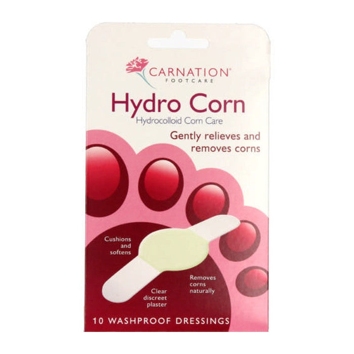 CARNATION Hydrocolloid Corn Washproof Dressings 10