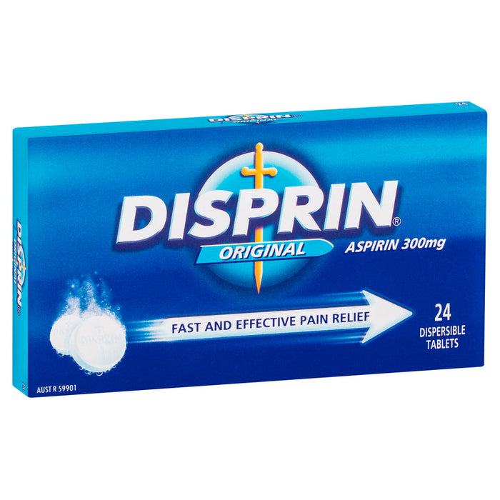 DISPRIN Original 300mg Tablets 24