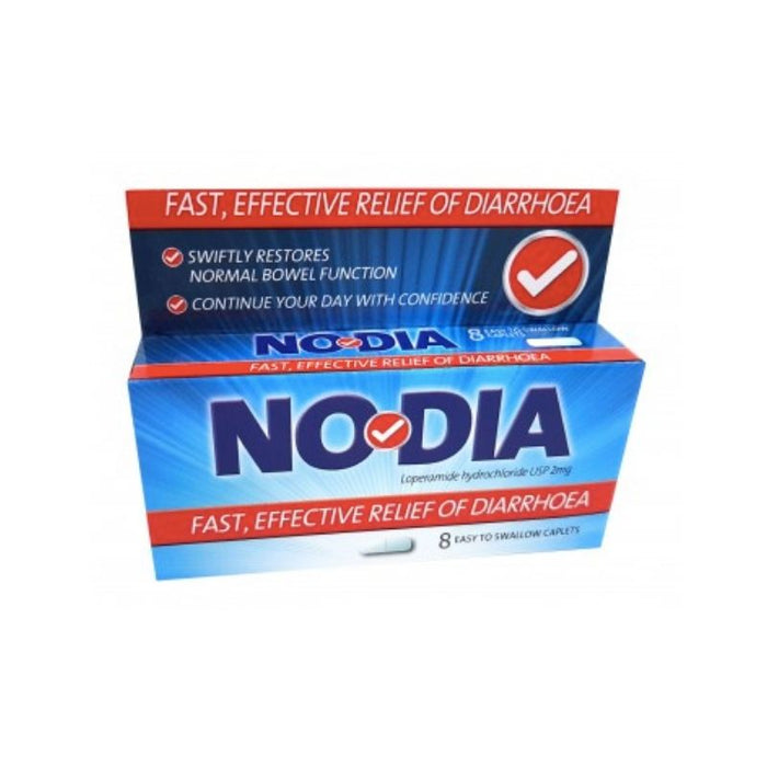 Nodia Diarrhoea Relief Caplets 8