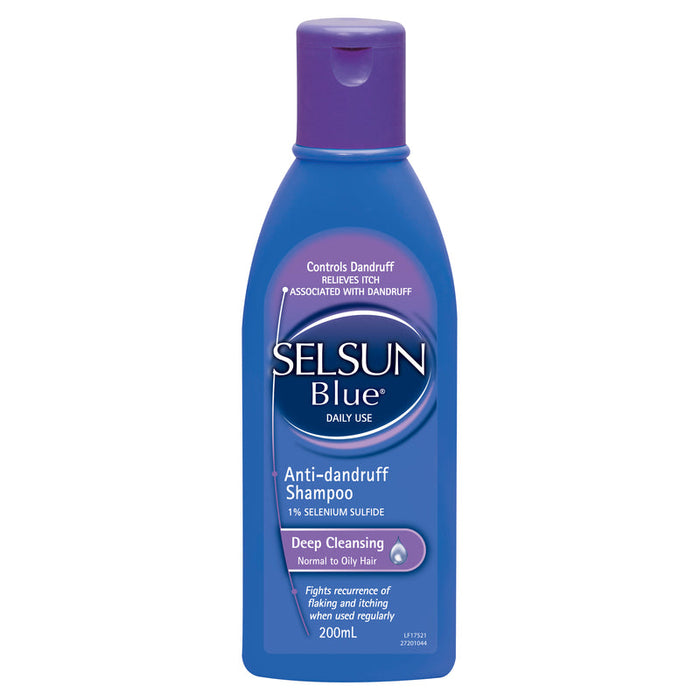 Selsun Blue Deep Cleansing Anti-dandruff Shampoo 200ml