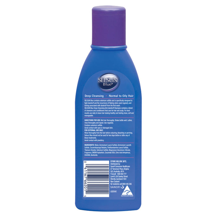 Selsun Blue Deep Cleansing Anti-dandruff Shampoo 200ml