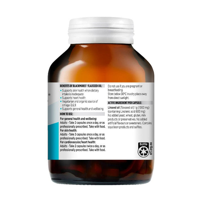 Blackmores Flaxseed Oil Capsules 100