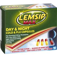 Lemsip Max Cold & Flu With Decongestant Capsules 16