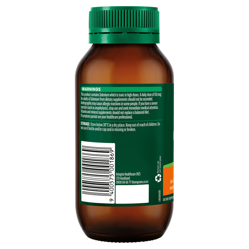 Thompsons Immunofort One-a-Day Tablets 120