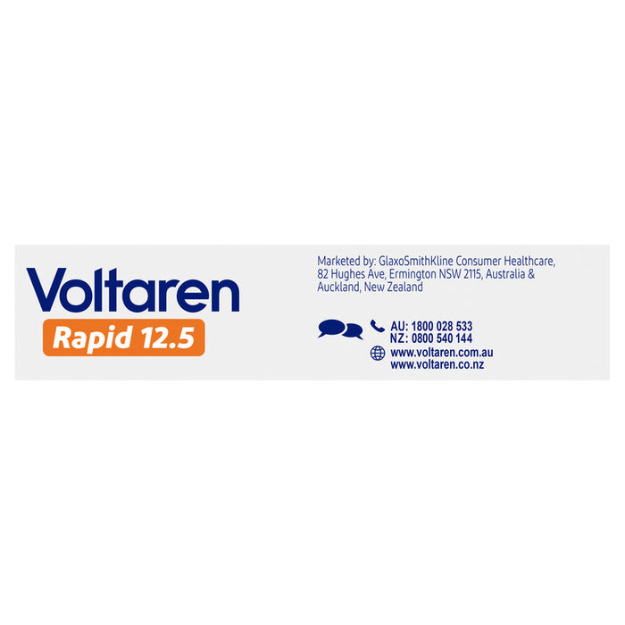 Voltaren Rapid 12.5mg Tablets 10