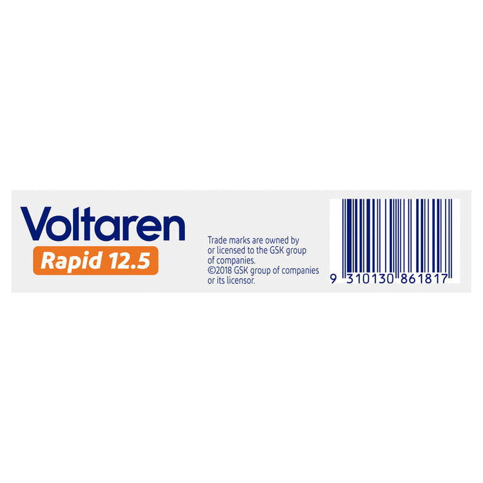 Voltaren Rapid 12.5mg Tablets 10