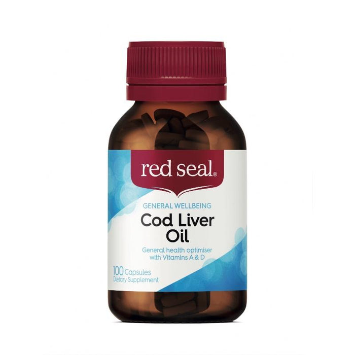 Red Seal Cod Liver Oil Capsules 100