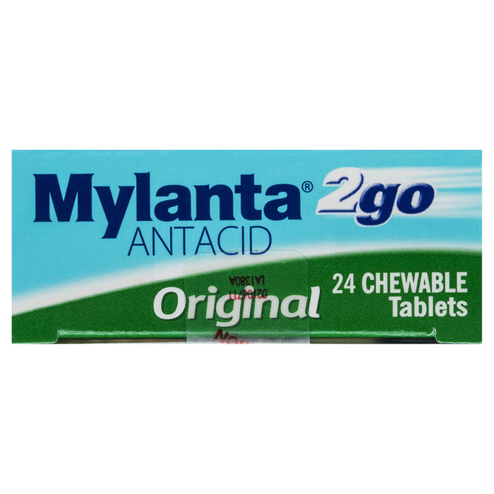 Mylanta 2Go Original Tablets 24