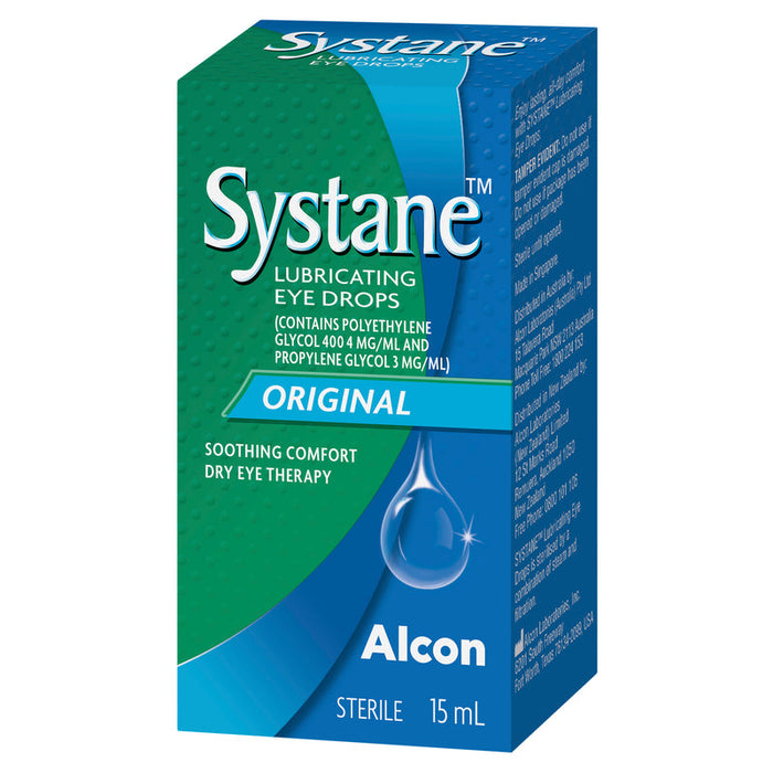 Systane Original Lubricating Eye Drops 15mL for Dry Eyes