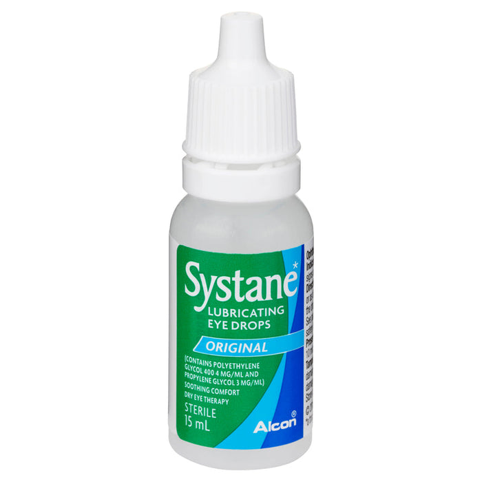 Systane Original Lubricating Eye Drops 15mL for Dry Eyes