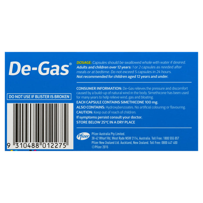 DE-Gas Capsules 48