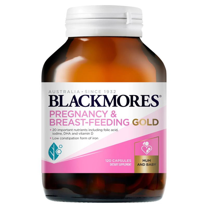 Blackmores Pregnancy & Breastfeeding Gold 120 Capsule