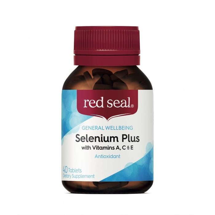 Red Seal Selenium Plus Vitamins A, C & E Tablets 40