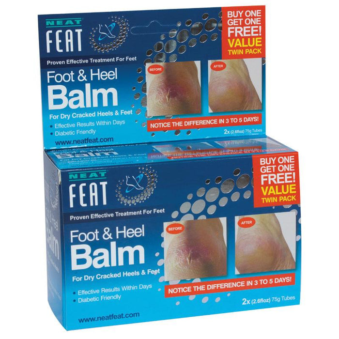 Neat Feat Foot & Heel Balm 75g - BUY ONE - GET ONE FREE