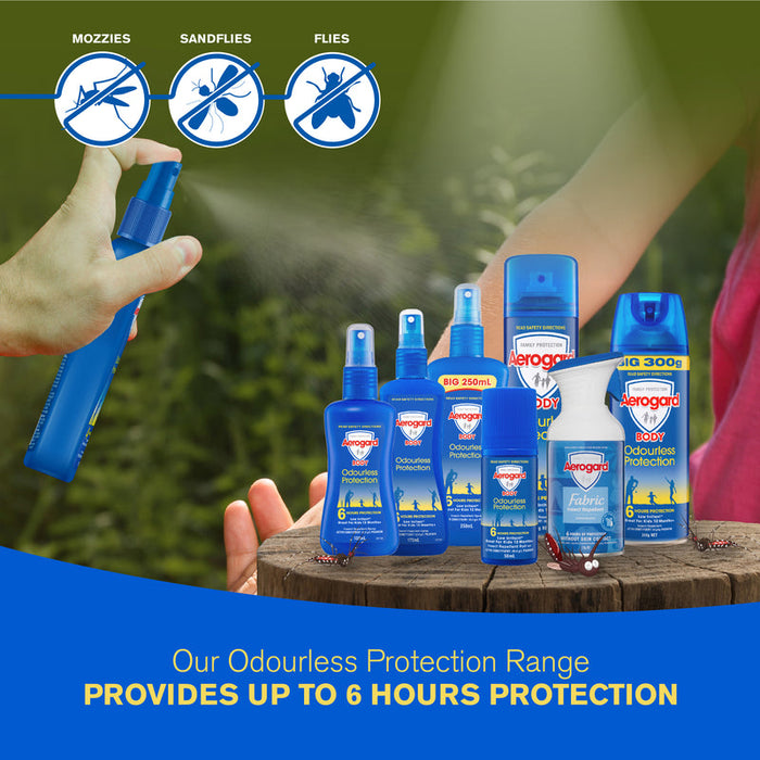 Aerogard Odourless Insect Repellent Aerosol Spray 150g