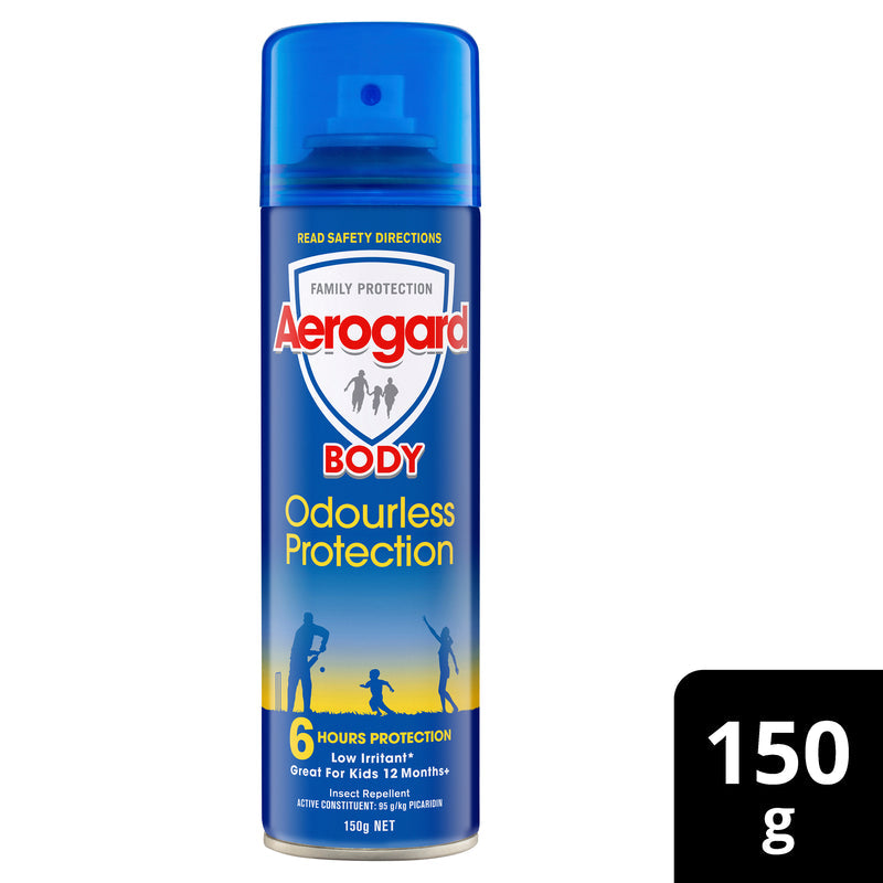 Aerogard Odourless Insect Repellent Aerosol Spray 150g