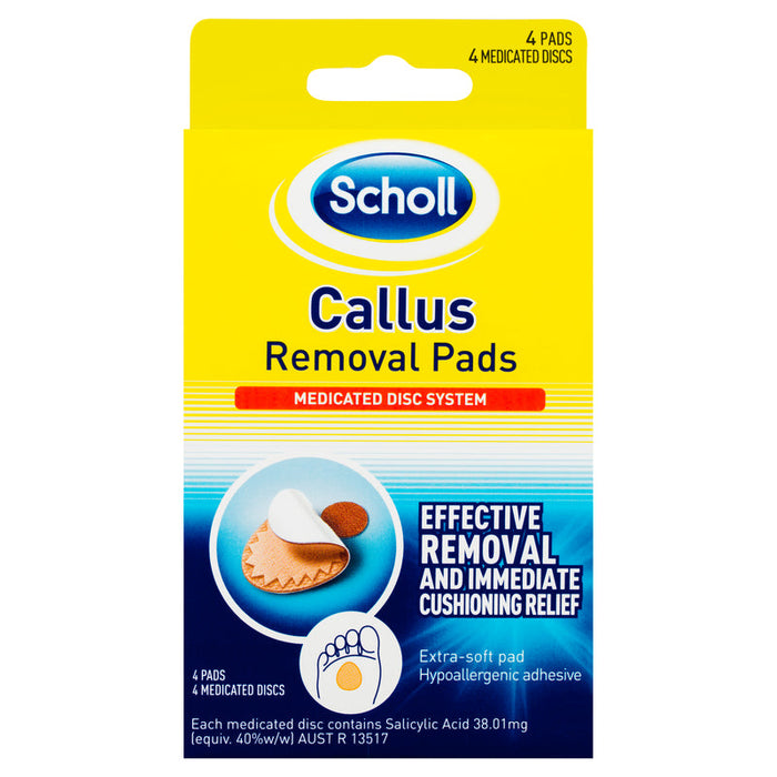 Scholl Callus Removal Pads 4