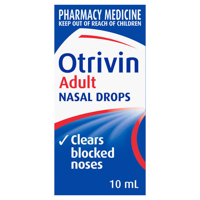 Otrivin ADULT Nasal Drops 10ml