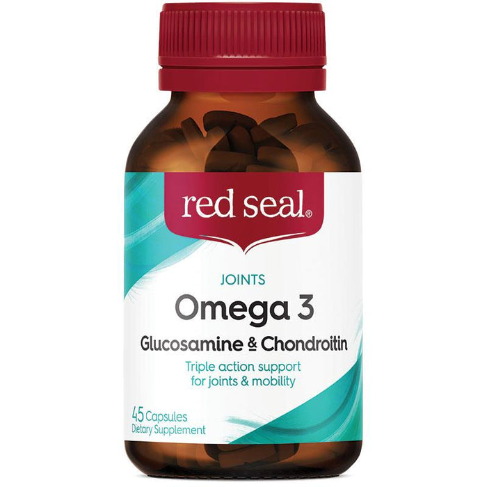 Red Seal Omega 3 Glucosamine & Chondroitin Capsules 45