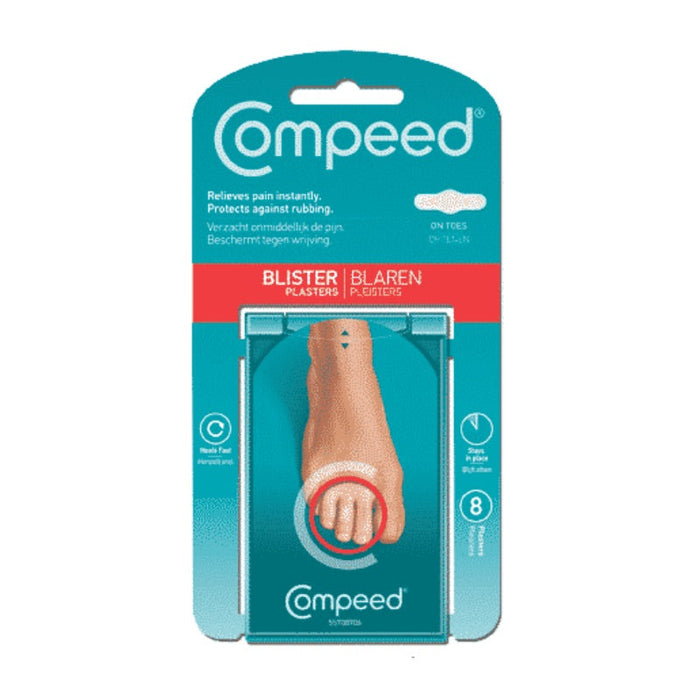 Compeed Blister Plaster 8 Pack -On Toes