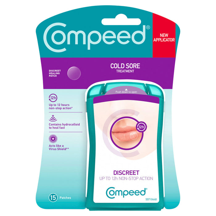 Compeed Cold Sore Treatment Patch 15 Pack