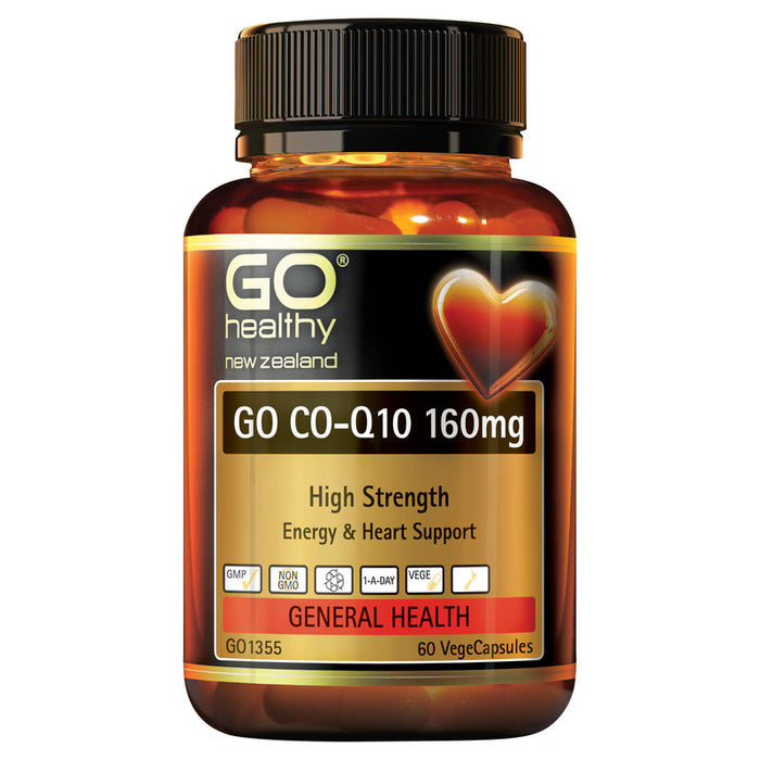 GO Healthy GO Co-Q10 160mg Capsules 60