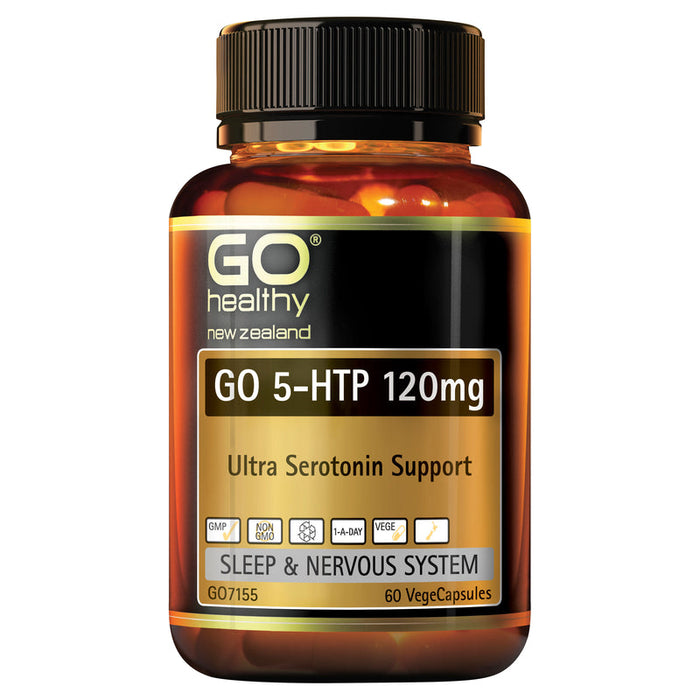 GO Healthy GO 5-HTP 120mg Capsules 60